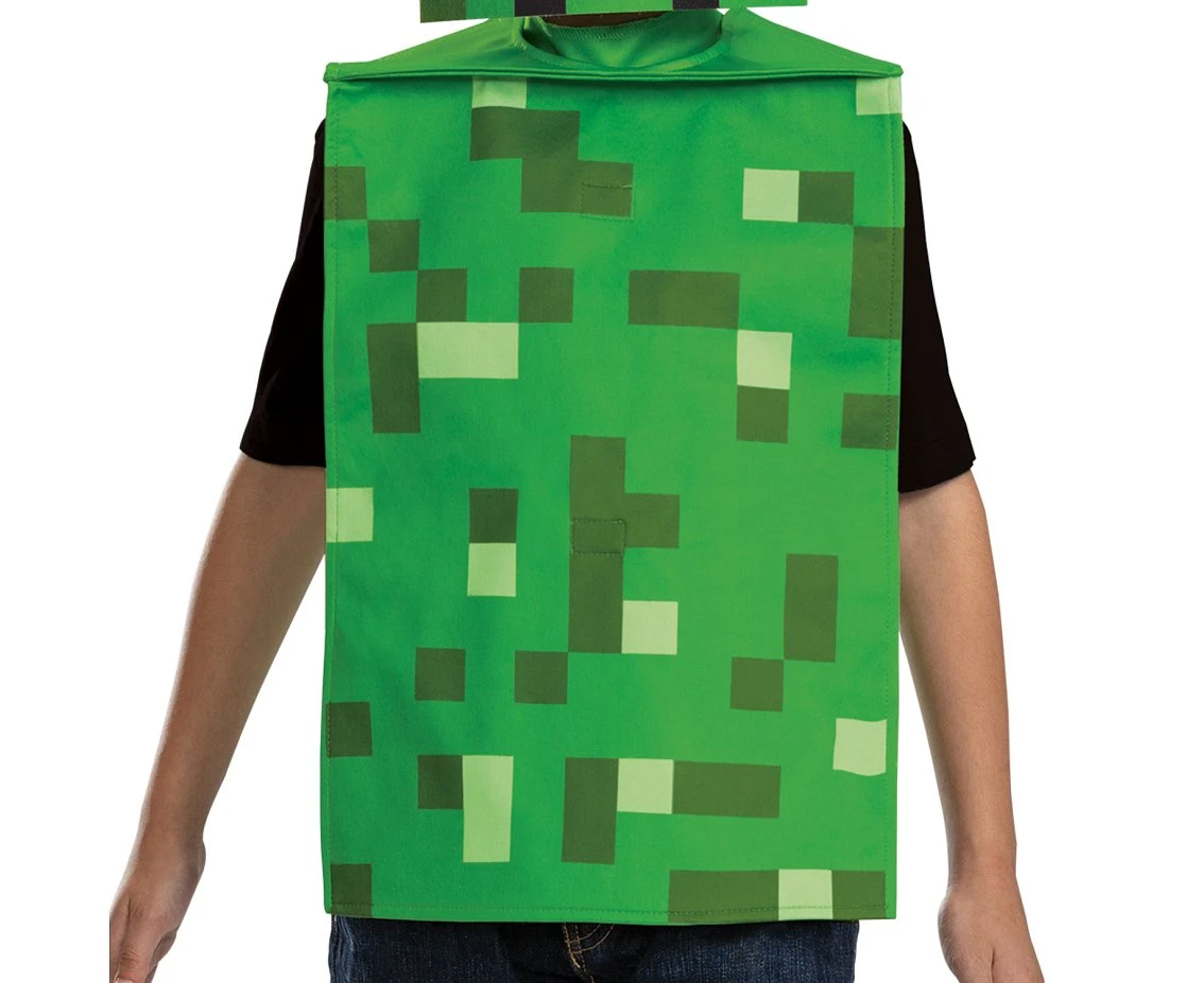 Strój Creeper Essential- Minecraft (licencja), rozm.XS (3-4 lat)